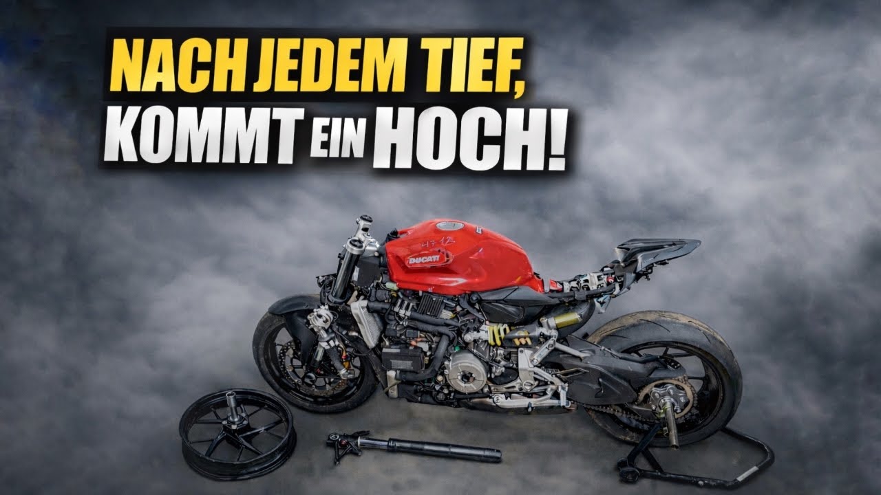 Wiederaufbau einer verunfallten Ducati Panigale v2 2024 - Folge 3