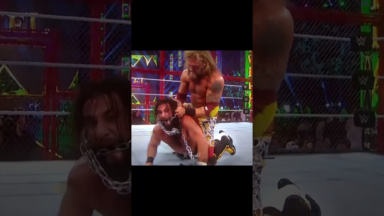 Seth Rollins vs Edge 🥵🔥☠️| Hell In A Cell Match 😈🥶| Crown Jewel 2021 