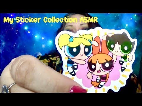 ASMR MY STICKER COLLECTION ( Part 1 )