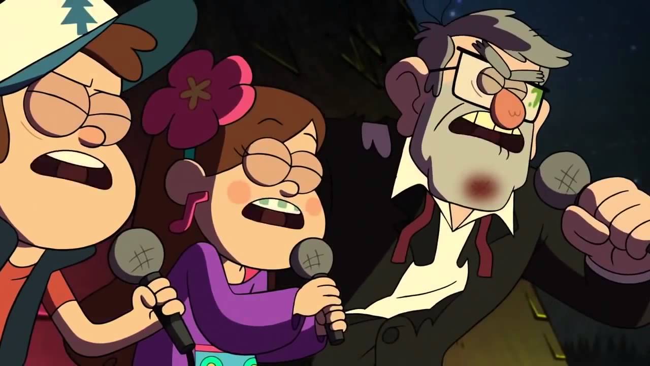Gravity Falls Taking Over Midnight HD With More Dipper Singing YouTube