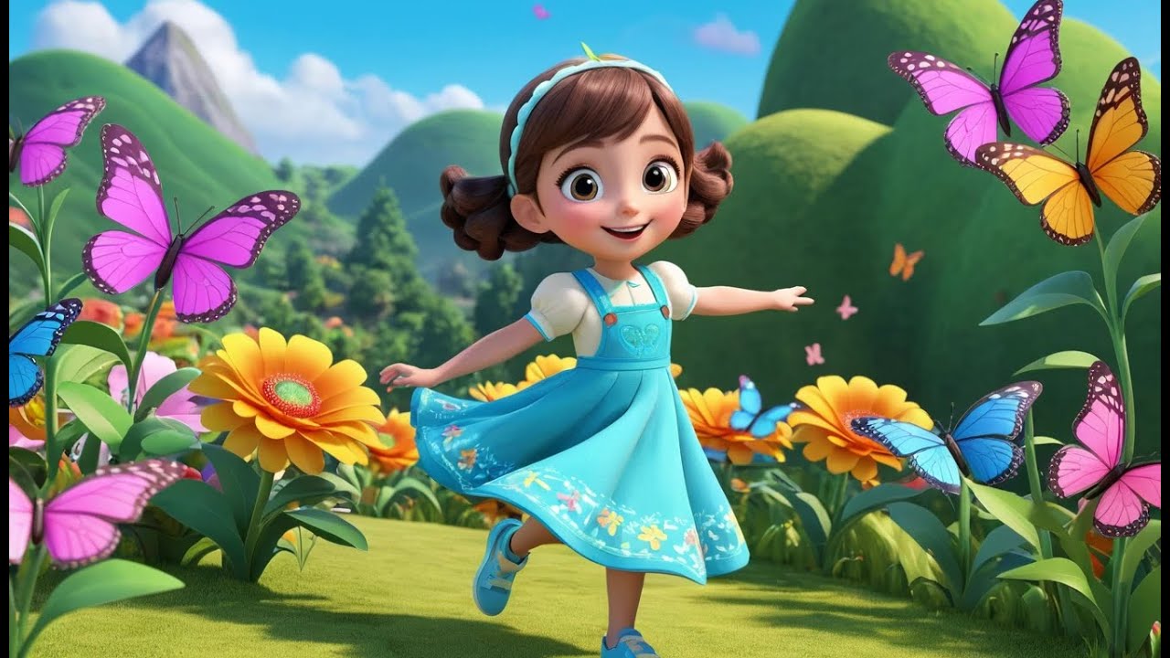 Counting Flowers in the Magic Garden | Fun Kids Counting Song | Nursery Rhyme Adventure