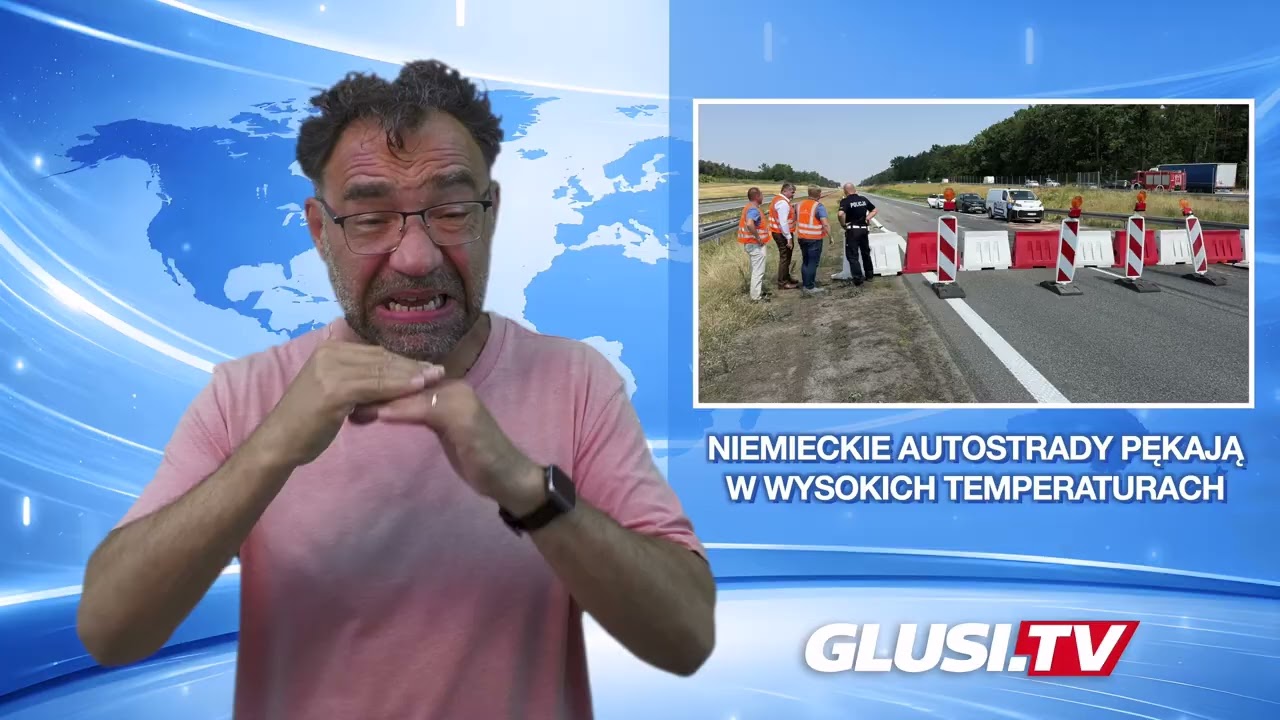 Niemieckie autostrady pękają w wysokich temperaturach