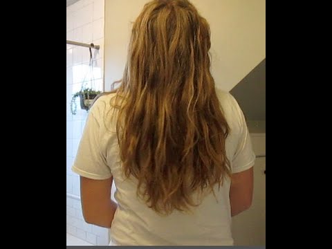 Scrunch Straight Hair Youtube