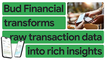 New Way Now: Bud Financial transforms raw transaction data into rich insights