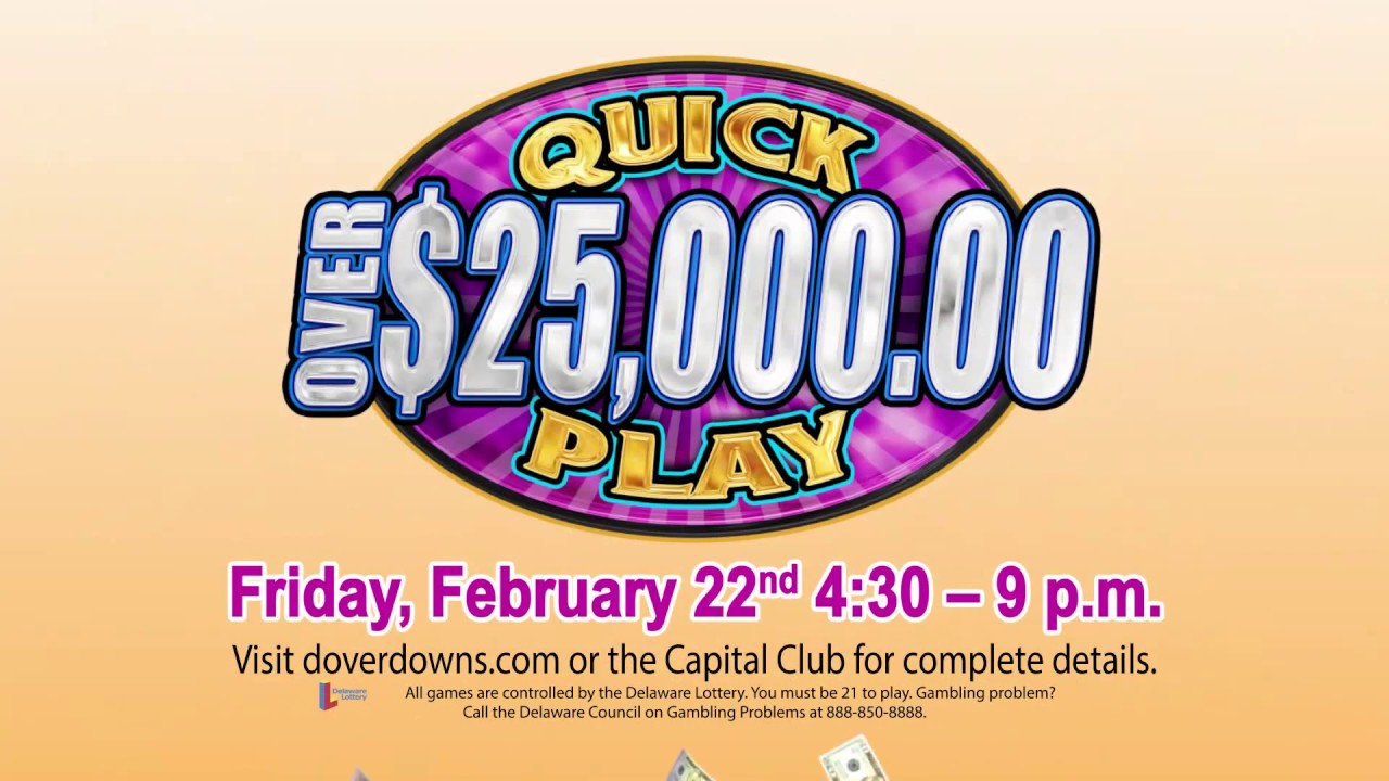 Over $25,000.00 Quick Play at Dover Downs Hotel & Casino