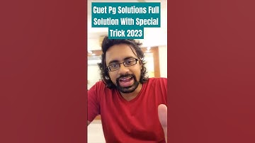 Cuet Pg Solutions Full Solution With Special Trick 2023 #shorts #mathematics #preparation #study