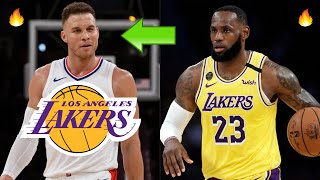 Los Angeles Lakers Blake Griffin Buyout Target Signing! | Perfect Fit After Anthony Davis Injury