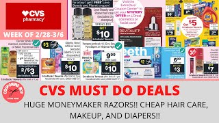 CVS MUST DEALS TO DO (WEEK OF 2/28-3/6) AWESOME DEALS!