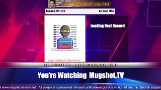 Mugshot TV - Live Arrest Booking Video Stream