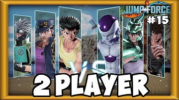 Jump Force 2 player offline - local multiplayer | ALL RANDOM #15