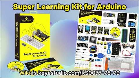 KEYESTUDIO丨KS0077(78.79) Super Learning Kit for Arduino-Vital gear for the Arduino devotee Project 8