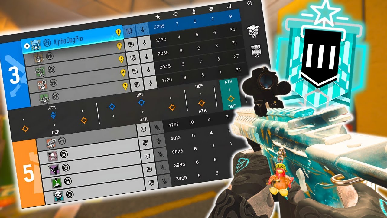 FINALLY AN MVP GAME! That we LOST... Rainbow Six Siege Ranked! - YouTube