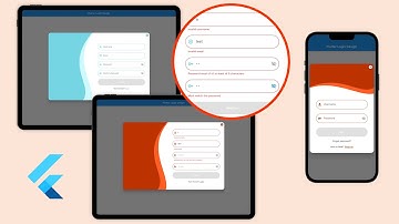 Responsive Login & Registration Form In Flutter with Form Validation