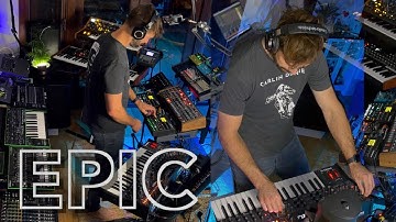 Epic (Sequential Pro 3, Digitakt, Digitone, Prophet Rev 2, Subsequent 37, Strymon Timeline, Volante)