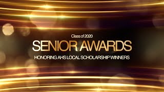 Class of 2020 Alvin high School Senior Awards