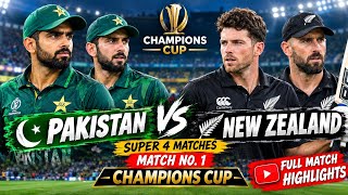 Pakistan Vs New Zealand⚡ || Champions Cup🏆 || 1st Match Highlights || Real Cricket screenshot 2