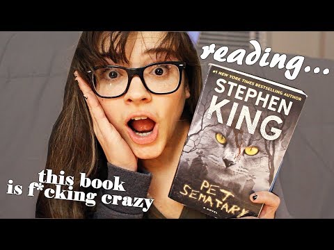 Reading Pet Semetary by Stephen King | Reading Vlog
