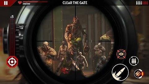 SNIPER ZOMBIE 2: Crime City Gameplay Walkthrough (Android, iOS) - Part 1