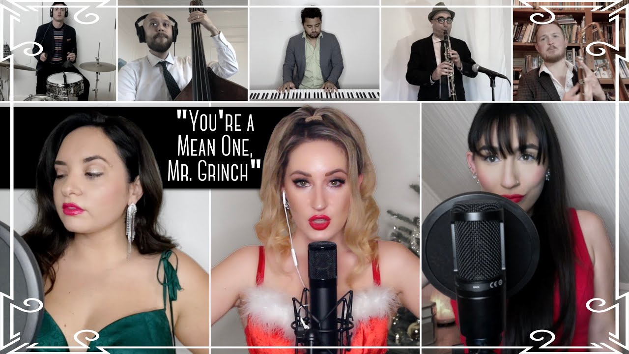 “You’re a Mean One, Mr. Grinch” Cover by Robyn Adele ft. Virginia Cavaliere and Brielle Von Hugel