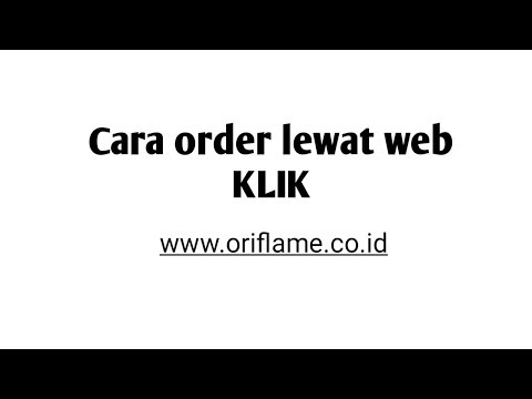 Bisnis Oriflame sangat mudah, karena bisa melakukan order menggunakan hape. Terbukti sekali bahwa Or. 