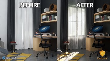 Realistic Curtain ENSCAPE
