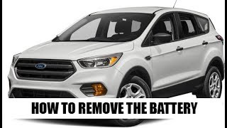 2015 Ford Escape Battery Replacement