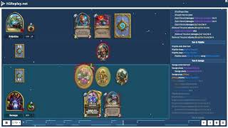 Progaming - Hearthstone, Highlander Warlock858 Vs Murloc Shaman820 By Frijolito And Savage, R...