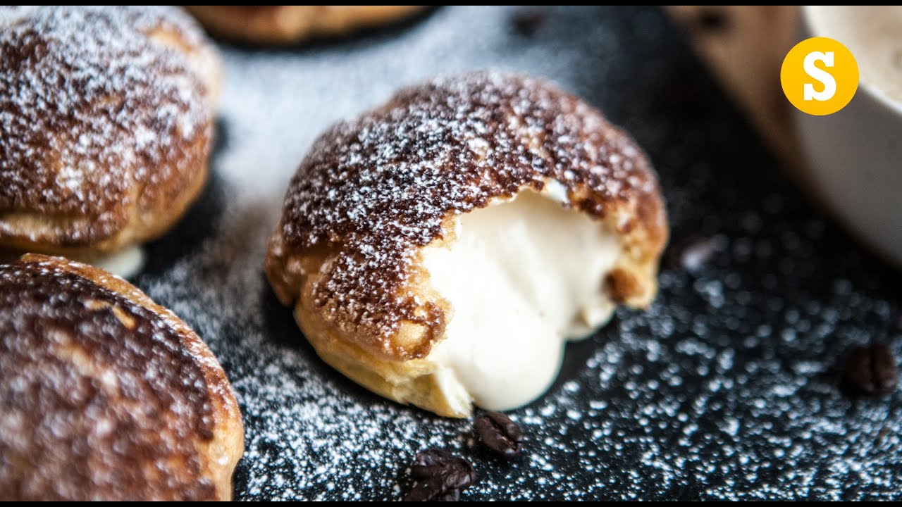 Crispy Cream Puffs | Sorted Food