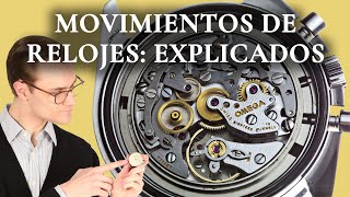 Movimientos de relojes: explicados (mecánico vs. cuarzo)