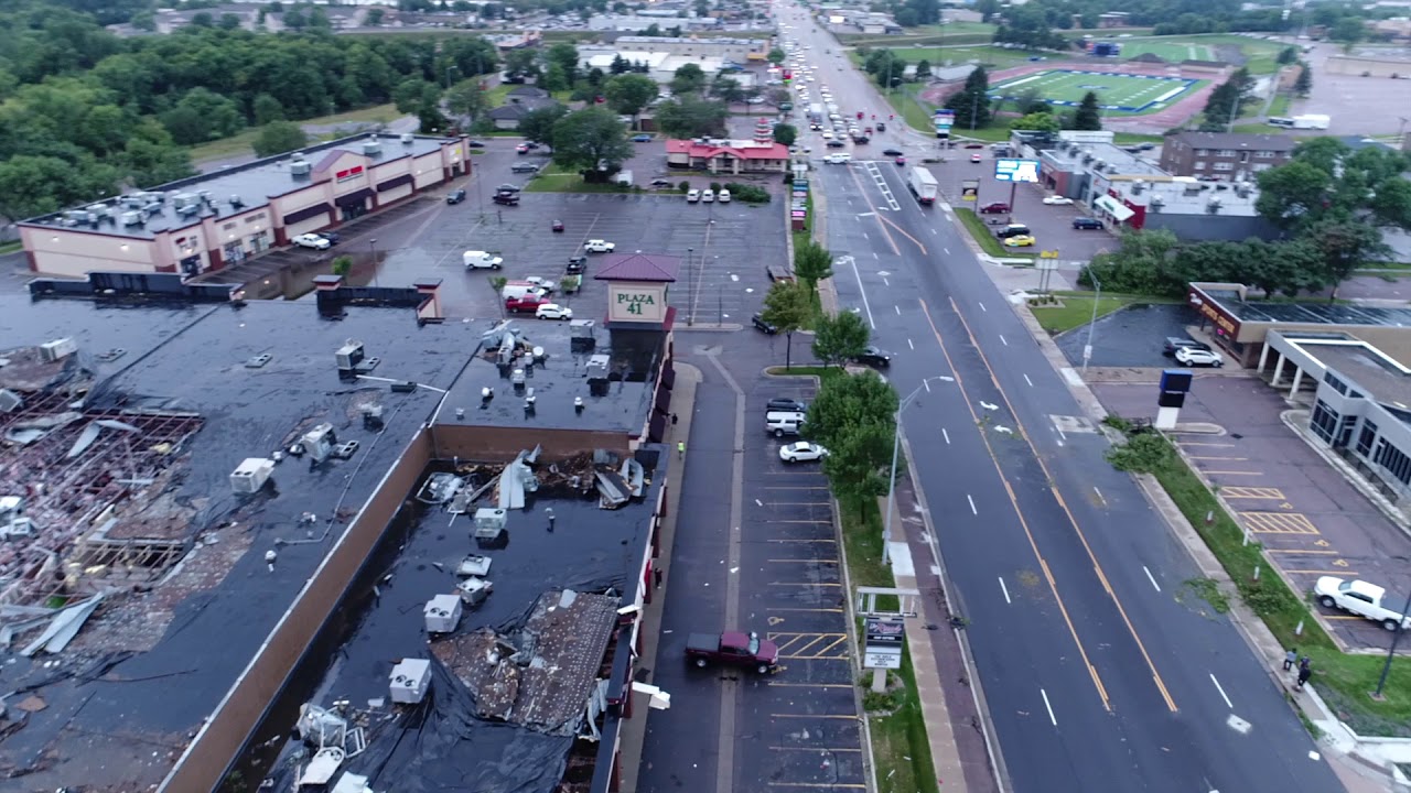 Tornado Damage 9/10/2019 Sioux Falls, South Dakota YouTube