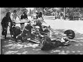 Niki Lauda & Clay Regazzoni Crash RARE ANGLE Montjuic 1975