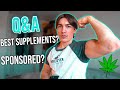 BEST SUPPLEMENTS, GETTING SPONSORED, OPINION ON DIRTY BULKING & MORE | Q&A