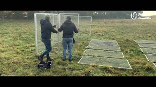 Montage Parc Aluminium France Poulailler