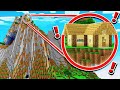 SURVIVING IN A CRAZY CLIFF SIDE MINECRAFT HOUSE!