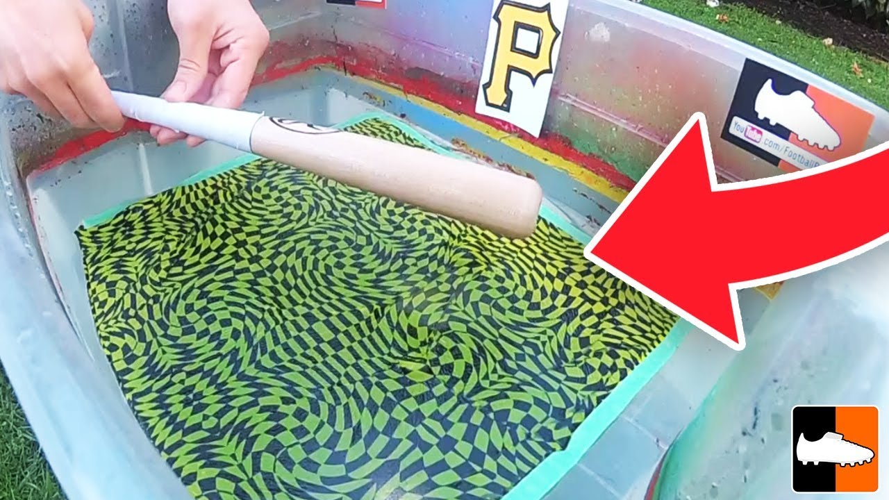 How to Hydro Dip! ⚾ Baseball! Red Sox, Yankees Customs... YouTube