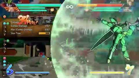 DBFZ - Cell - Corner loop combo (5767 DMG, 1 Meter, No assist)