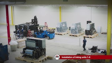 8 Color Speedmaster XL75 Timelapse