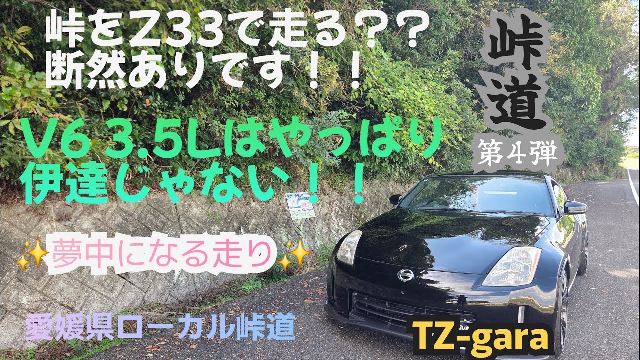 Fairlady Z] Let's enjoy some exhilarating mountain pass driving