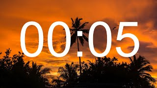 Timer 5 Seconds with Nature theme 4K
