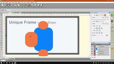 VinylCut 5 Software Uniquely Shaped Border Frame (Part 1) Making Border Frames Mini-Series