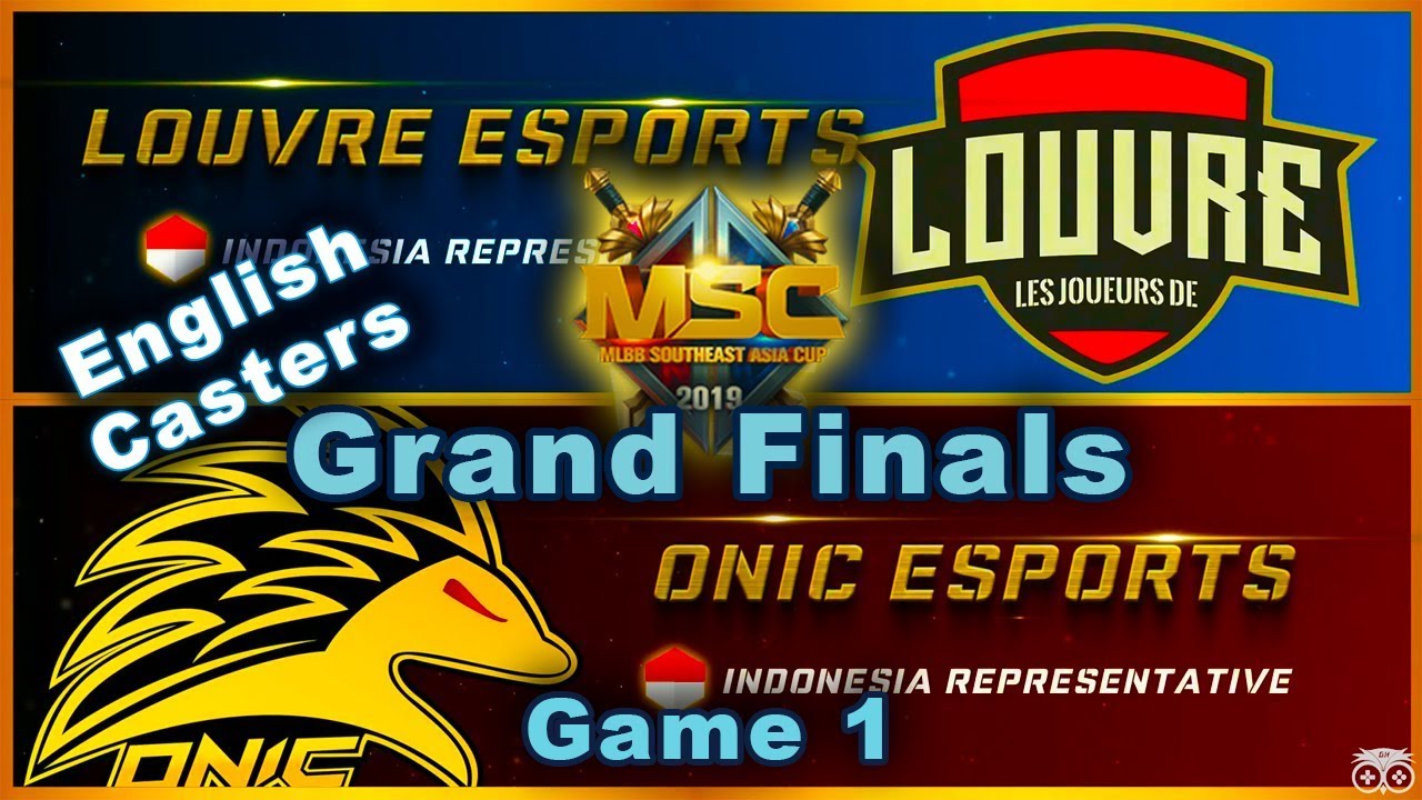 [Game 1] Louvre Esports (ID) vs  Onic Esports (ID) | MSC 2019 Grand Finals - English