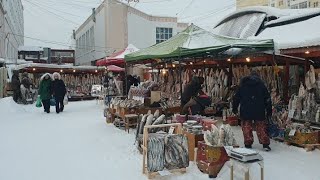 Якутия. Самый холодный рынок в мире! 2 часть!