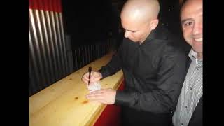 Pitbull on the phone with DJ Mr. T