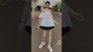 Asian Girl Outfit Change Challenge