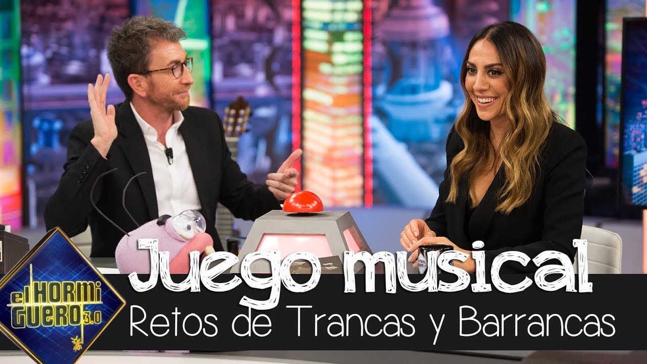 Mónica Naranjo se divierte con el juego musical de Trancas y Barrancas - El Hormiguero 3.0