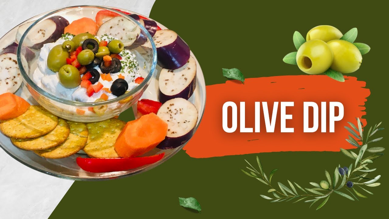 Tasty Easy to Make Creamy Olive Dip Recipe YouTube
