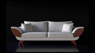 Cinema 4d Modelling Sofa