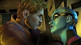 Nebula and Peter Quill Spit at Each Other: Tough Interrogation (Guardians of the Galaxy | Telltale)