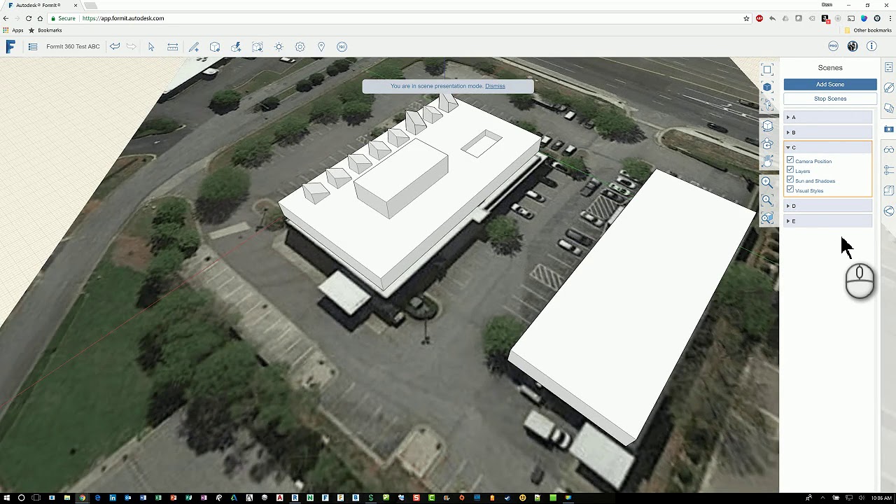 Autodesk FormIt 360 - Scenes