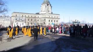 St-Patrick's Day Parade. Québec City. NYPD- 2017/03/25